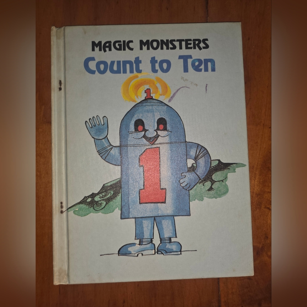 Magic Monsters Count to Ten Series Jane Belk Moncure Learn Numbers Counting
